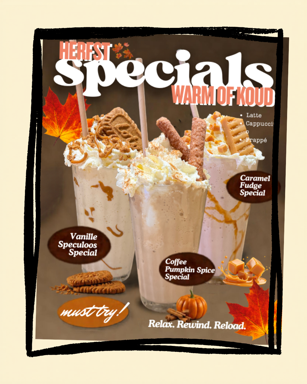 HerfstSpecials bij Hedgies.Coffee Zevenaar
